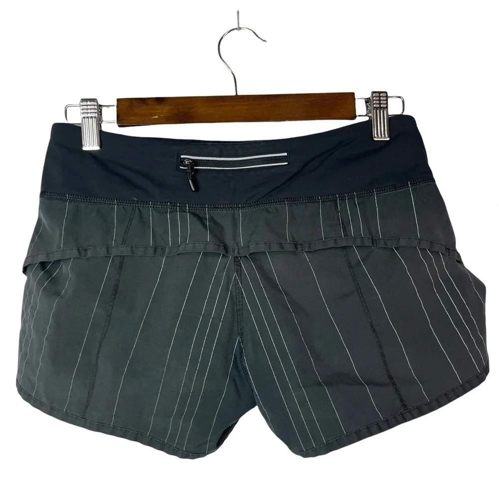 Lululemon Run Speed Short‎ Black Reflective 4